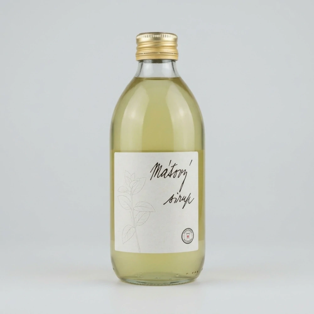 Mátový sirup
