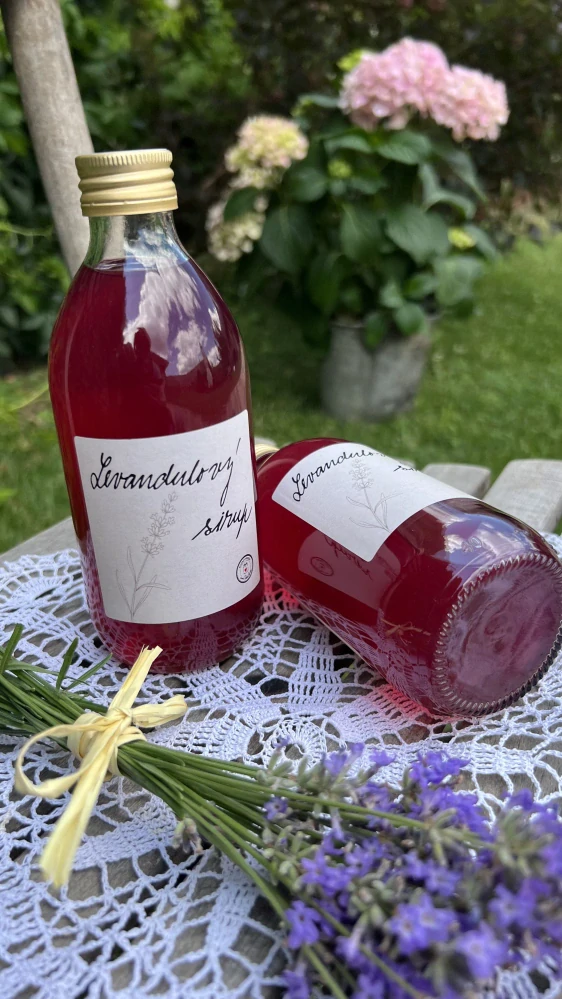 Levandulový sirup