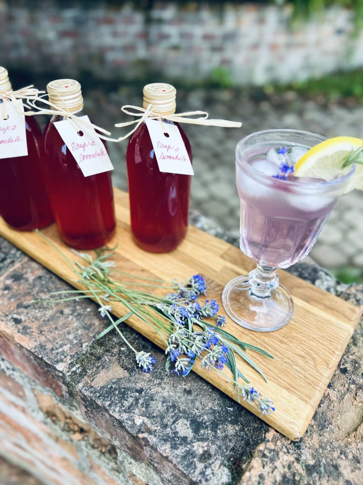 Levandulový sirup 